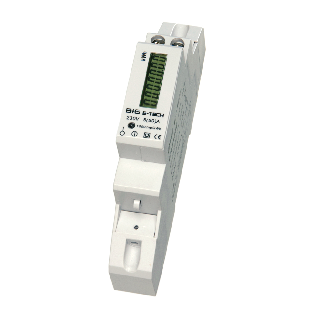 DRS155DC - 1-Phasen Wechselstromzähler für DIN Hutschiene
